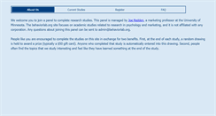 Desktop Screenshot of behaviorlab.org